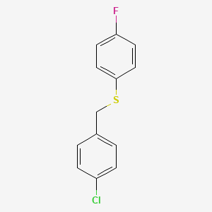 molecular formula C13H10ClFS B1614995 Fluorbenside CAS No. 405-30-1