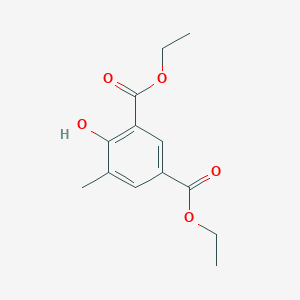 molecular formula C13H16O5 B1615003 Diethyl 4-hydroxy-5-methylisophthalate CAS No. 7504-67-8