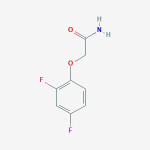 molecular formula C8H7F2NO2 B1615010 2-(2,4-Difluorophenoxy)acetamide CAS No. 399-43-9