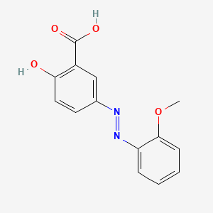 molecular formula C14H12N2O4 B1615011 Spirit yellow CAS No. 6408-41-9