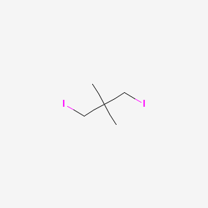 molecular formula C5H10I2 B1615015 1,3-Diiodo-2,2-dimethylpropane CAS No. 66688-49-1