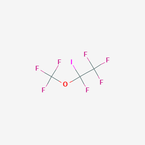 molecular formula C3F7IO B161502 1,1,1,2-四氟-2-碘-2-(三氟甲氧基)乙烷 CAS No. 139604-89-0