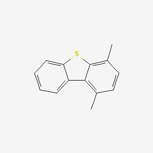 molecular formula C14H12S B1615033 1,4-二甲基二苯并噻吩 CAS No. 21339-65-1