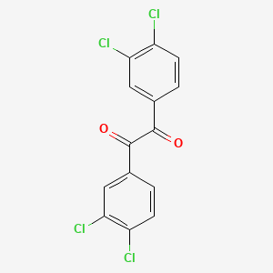 molecular formula C14H6Cl4O2 B1615035 1,2-Bis(3,4-dichlorophenyl)ethane-1,2-dione CAS No. 74417-18-8