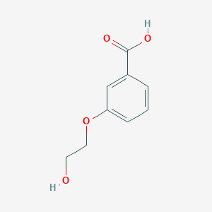 molecular formula C9H10O4 B1615036 3-(2-Hydroxyethoxy)benzoic acid CAS No. 25781-99-1