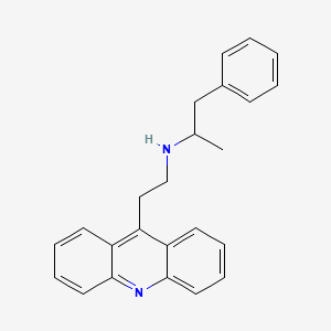 molecular formula C24H24N2 B1615046 Acridorex CAS No. 47487-22-9