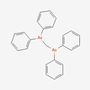 molecular formula C25H22As2 B1615058 Methylenebis(diphenylarsine) CAS No. 21892-63-7