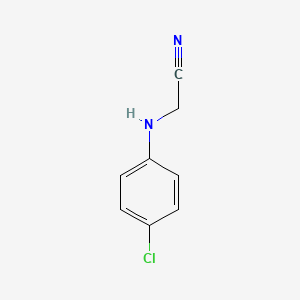 molecular formula C8H7ClN2 B1615067 [(4-Chlorophenyl)amino]acetonitrile CAS No. 24889-92-7