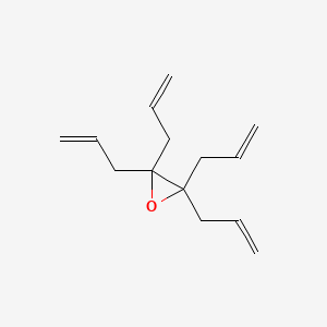 molecular formula C14H20O B1615068 Tetraallyloxirane CAS No. 24923-51-1