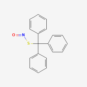 molecular formula C19H15NOS B1615077 Sulfide, nitroso trityl CAS No. 6316-86-5