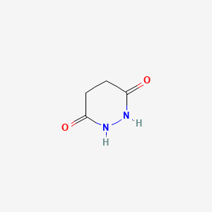 molecular formula C4H6N2O2 B1615078 Tetrahydro-3,6-pyridazinedione CAS No. 502-95-4
