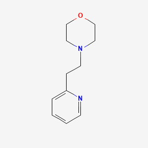 molecular formula C11H16N2O B1615081 4-[2-(2-Pyridyl)ethyl]morpholine CAS No. 59566-50-6