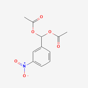 3-Nitrobenzylidene di(acetate)