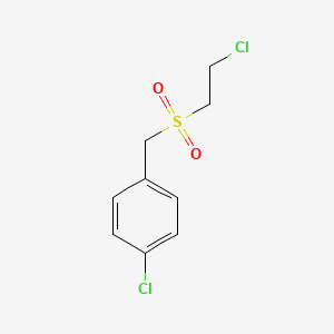p-Chlorobenzyl 2-chloroethyl sulfone