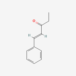 molecular formula C11H12O B1615098 1-苯基-1-戊烯-3-酮 CAS No. 3152-68-9