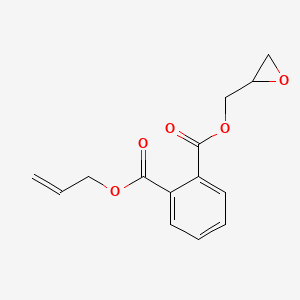 molecular formula C14H14O5 B1615099 Allyl 2,3-epoxypropyl phthalate CAS No. 3814-58-2