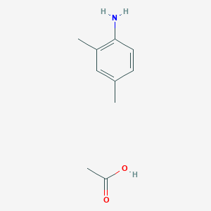 molecular formula C10H15NO2 B1615101 2,4-Dimethylaniline acetate CAS No. 615-49-6