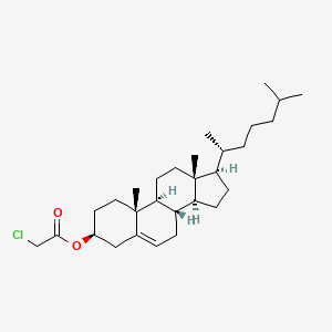 molecular formula C29H47ClO2 B1615105 胆固醇氯乙酸酯 CAS No. 3464-50-4