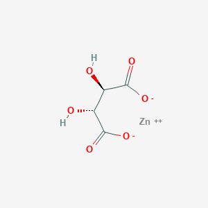 molecular formula C4H4O6Zn B1615106 酒石酸锌 (+)- CAS No. 551-64-4