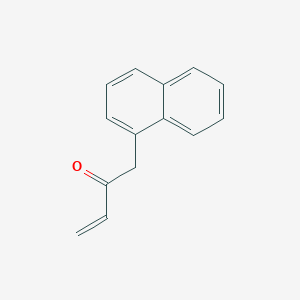 molecular formula C14H12O B1615112 1-(Naphthalen-1-yl)but-3-en-2-one CAS No. 51557-09-6