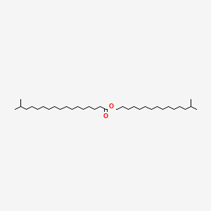 molecular formula C34H68O2 B1615114 Isooctadecanoic acid, isohexadecyl ester CAS No. 52006-45-8