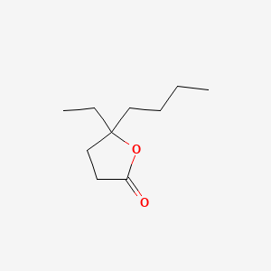 molecular formula C10H18O2 B1615138 5-Butyl-5-ethyldihydrofuran-2(3H)-one CAS No. 68188-98-7