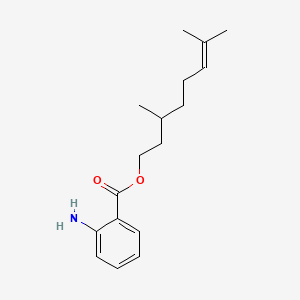 molecular formula C17H25NO2 B1615142 Citronellyl anthranilate CAS No. 68555-57-7