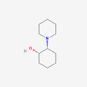 molecular formula C11H21NO B1615147 cis-2-Piperidinocyclohexan-1-ol CAS No. 7583-84-8