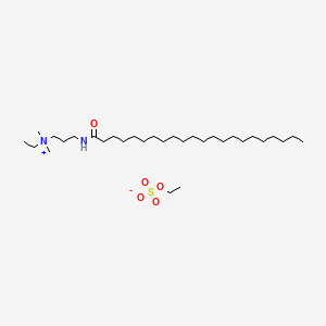 1-Propanaminium, N-ethyl-N,N-dimethyl-3-((1-oxodocosyl)amino)-, ethyl sulfate