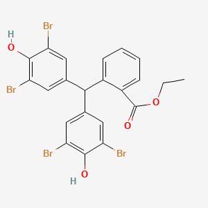Benzoic acid, 2-[bis(3,5-dibromo-4-hydroxyphenyl)methyl]-, ethyl ester