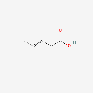 3-Pentenoic acid, 2-methyl-