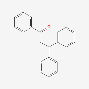 molecular formula C21H18O B1615191 3,3-二苯基丙酮 CAS No. 606-86-0