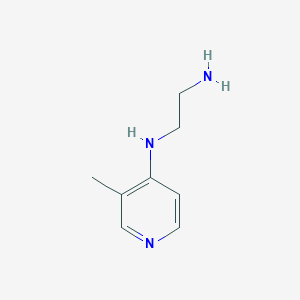 molecular formula C8H13N3 B1615226 N-(3-Methylpyridin-4-YL)ethane-1,2-diamine CAS No. 915922-09-7