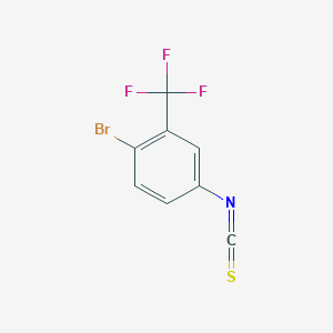 molecular formula C8H3BrF3NS B1615237 4-Bromo-3-trifluoromethylphenylisothiocyanate CAS No. 948294-47-1
