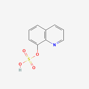 molecular formula C9H7NO4S B1615256 Quinolin-8-yl hydrogen sulfate CAS No. 2149-36-2
