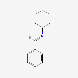 molecular formula C13H17N B1615258 N-Benzylidenecyclohexylamine CAS No. 2211-66-7
