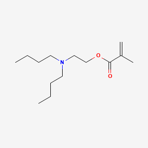 molecular formula C14H27NO2 B1615259 2-(Dibutylamino)ethyl methacrylate CAS No. 2397-75-3
