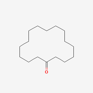 molecular formula C16H30O B1615262 Cyclohexadecanone CAS No. 2550-52-9