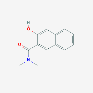 molecular formula C13H13NO2 B1615294 3-羟基-N,N-二甲基-2-萘甲酰胺 CAS No. 24476-07-1