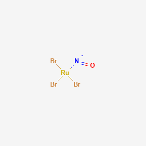 molecular formula Br3NORu- B1615316 Ruthenium, tribromonitrosyl- CAS No. 68171-32-4