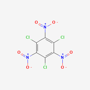 molecular formula C6Cl3N3O6 B1615322 1,3,5-三氯-2,4,6-三硝基苯 CAS No. 2631-68-7