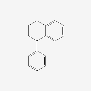 molecular formula C16H16 B1615326 1-Phenyl-1,2,3,4-tetrahydronaphthalene CAS No. 3018-20-0