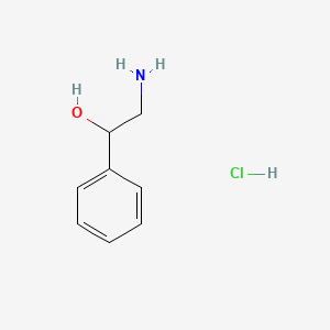 molecular formula C8H12ClNO B1615338 2-Amino-1-phenylethanol hydrochloride CAS No. 4561-43-7