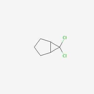 molecular formula C6H8Cl2 B1615345 6,6-Dichlorobicyclo[3.1.0]hexane CAS No. 23595-96-2