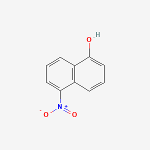 molecular formula C10H7NO3 B1615348 5-Nitro-1-naphthol CAS No. 6304-46-7