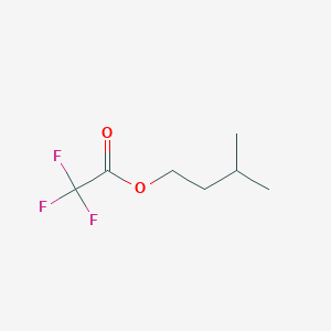 molecular formula C7H11F3O2 B1615364 Trifluoroacetic acid, 3-methylbutyl ester CAS No. 327-69-5