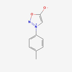 B1615374 3-(4-Methylphenyl)sydnone CAS No. 3483-19-0