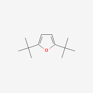 molecular formula C12H20O B1615396 2,5-Di-tert-butylfuran CAS No. 4789-40-6