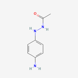 Acetic acid, 2-(4-aminophenyl)hydrazide