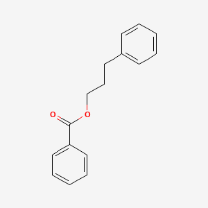 molecular formula C16H16O2 B1615425 3-Phenylpropyl benzoate CAS No. 60045-26-3